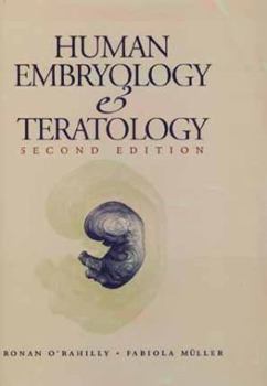 Hardcover Human Embryology & Teratology Book