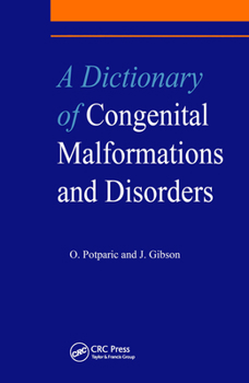 Paperback A Dictionary of Congenital Malformations and Disorders Book