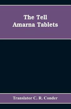 Paperback The Tell Amarna Tablets Book