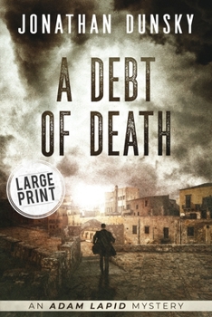 Paperback A Debt of Death [Large Print] Book