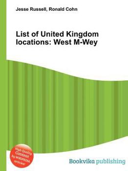Paperback List of United Kingdom Locations: West M-Wey Book
