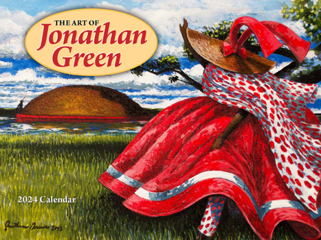 Calendar Cal 2024- Art of Jonathan Green Book