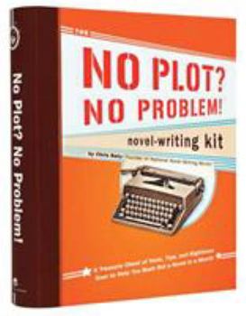 Paperback The No Plot? No Problem! Novel-Writing Kit [With Radiant Badge, Monthlong Log, Daily Noveling Brief and Booklet] Book