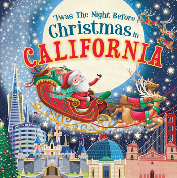 Hardcover 'Twas the Night Before Christmas in California Book
