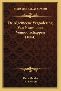 Paperback De Algemeene Vergadering Van Naamlooze Vennootschappen (1884) [Dutch] Book