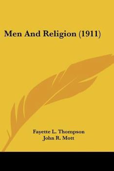 Paperback Men And Religion (1911) Book