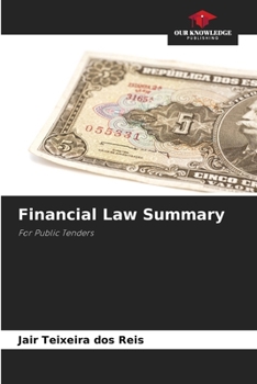 Paperback Financial Law Summary Book