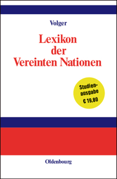 Hardcover Lexikon Der Vereinten Nationen [German] Book