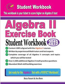 Paperback Algebra II Exercise Book: Student Workbook Book