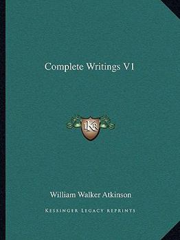 Complete Writings V1
