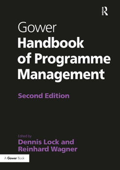 Paperback Gower Handbook of Programme Management Book
