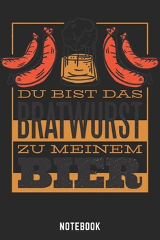 Bratwurst Zu Meinem Bier Notebook: A5 Kariert Bierbrau Buch, Notizbuch für Biebrauer, Hobbybrauer, Bier Brauen 120 Seiten 6x9 | Organizer Schreibheft Planer zum Ausfüllen (German Edition)