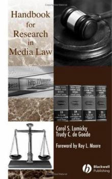 Paperback Handbook for Research in Media Law Book