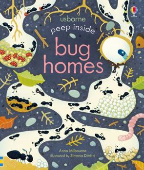 Paperback Peep Inside Bug Homes Book