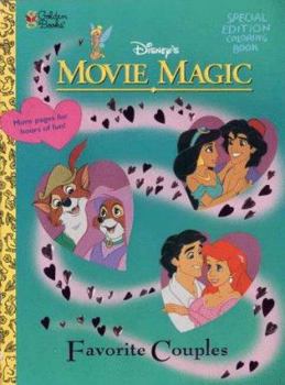 Paperback Disney Movie Magic: Favorite Couples Book