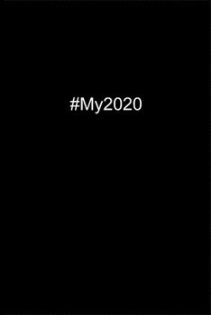 Paperback #My2020: Planner or Notebook (6x9 inches) with 120 doted pages. Book