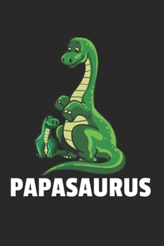 Dinosaurier Papa Notizbuch: Dinosaurier Dino Papa Notizbuch für Vater  / Notizheft / Notizblock A5 (6x9in) Dotted Notebook / Punkteraster / 120 gepunktete Seiten (German Edition)