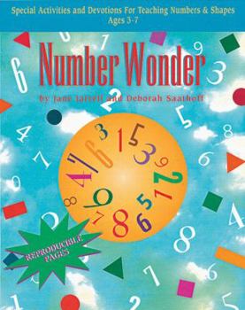 Paperback Number Wonder Activity Book: 52 Pages, Perforated for Ease in Duplication, 8 1/2 X 11 Inches Book