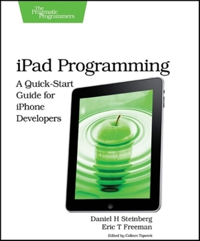 Paperback iPad Programming: A Quick-Start Guide for iPhone Developers Book