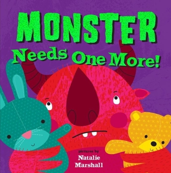 Hardcover Monster Needs One More Book