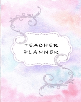 Paperback Teacher Planner: Day, Weekly, and Yearly Planner - Teacher Information - School Holidays - Parent Contacts Book