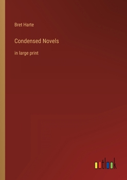 Paperback Condensed Novels: in large print Book