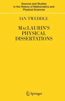 Hardcover MacLaurin's Physical Dissertations Book