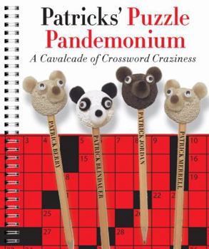 Spiral-bound Patricks' Puzzle Pandemonium: A Cavalcade of Crossword Craziness Book