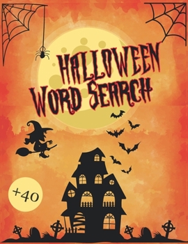 Halloween Word Search: Puzzle for Adults and Kids Fun Holiday Activity Book for Everyone