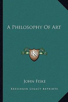 Paperback A Philosophy Of Art Book