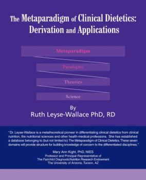 The Metaparadigm of Clinical Dietetics: Derivation and Applications