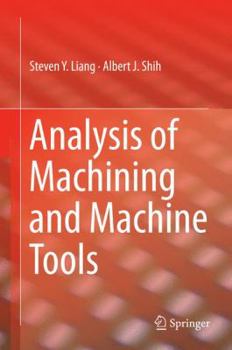 Hardcover Analysis of Machining and Machine Tools Book
