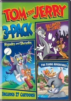 DVD Tom & Jerry 3-Film Collection: Hijinks and Shrieks / Halloween Hi-Jinks / Fur Flying Adventures Volume 1 Book