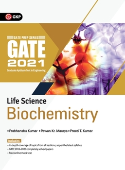 Paperback GATE 2021 - Life sciences Biochemistry - Guide Book