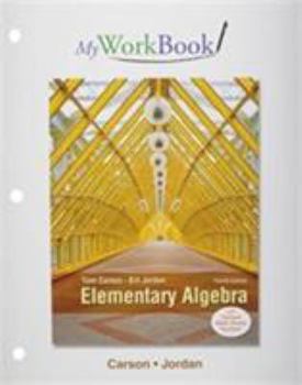 Paperback Myworkbook for Elementary Algebra Book
