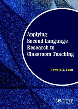 Hardcover Applying Second Language Research to Classroom Teaching Book