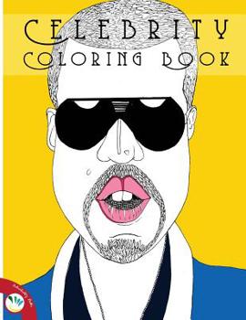 Paperback Celebrity Coloring Book