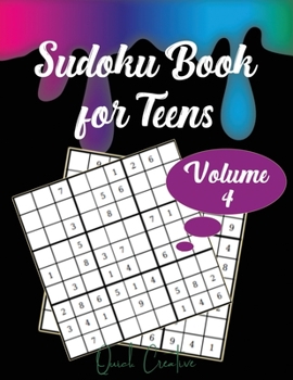 Paperback Sudoku Book For Teens Volume 4: Easy to Medium Sudoku Puzzles Including 330 Sudoku Puzzles with Solutions, Great Gift for Teens or Tweens Book