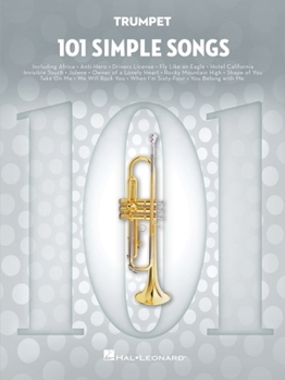 Paperback 101 Simple Songs for Trumpet Book