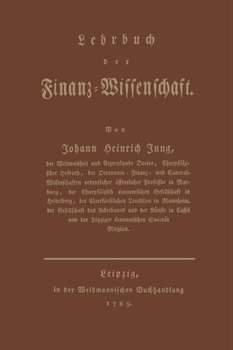 Paperback Lehrbuch Der Finanz-Wissenschaft [German] Book