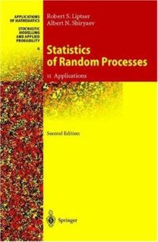 Hardcover Statistics of Random Processes II: Applications Book