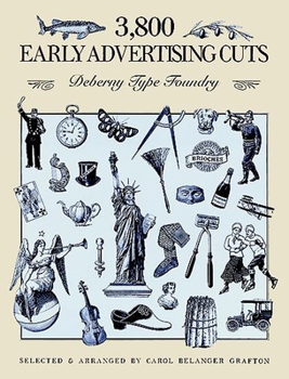 Paperback 3,800 Early Advertising Cuts Book