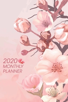 Paperback 2020 Monthly Planner: Planner 2020 Book