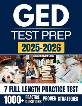 Paperback GED Test Prep 2025-2026: A Complete Study Companion to Help You Achieve Your Educational Goals Book