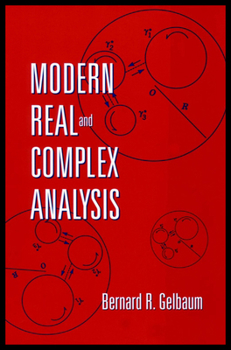 Hardcover Modern Real and Complex Analysis Book