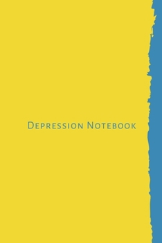 Paperback Depression Notebook: A mental health book journal to monitor anxiety, mood, pain, symptom and medication for the elderly GP, family practic Book