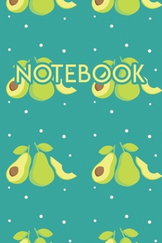 Notebook: Fruit Pear 110 Blank Lined College Ruled Journal