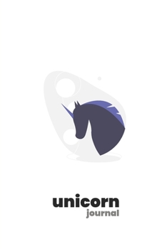 UNICORN JOURNAL | Ruled Notebook Journal, 120 Pages, Classic Ruled Premium Notebook, Matte Cover Finish, Writing Note Taking Diary, Lined Journal (6in x 9in | 15.24cm x 22.86cm)