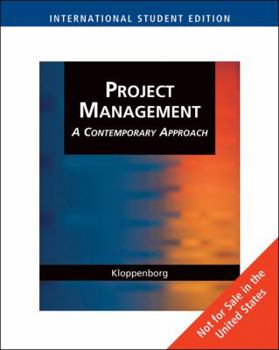 Paperback Project Management: A Contemporary Approach: Organize, Plan, Perform Book