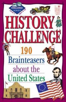 Paperback History Challenge Level 1: 190 Brainteasers about the United States Book